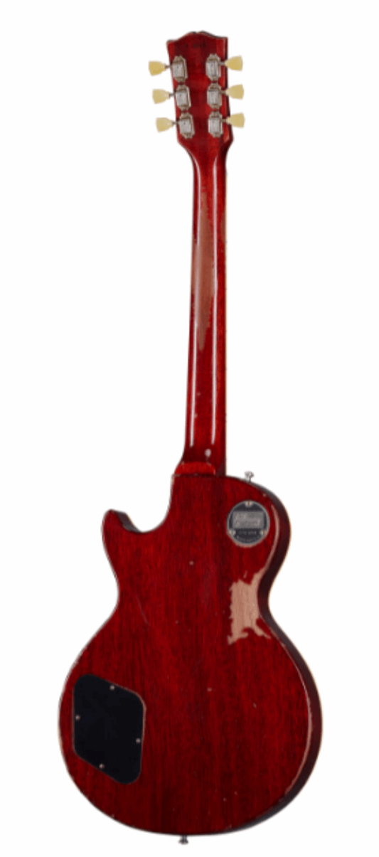 Gibson 1959 Les Paul Standard Reissue Heavy Aged  Electric Guitar, Golden Poppy Burst (LPR59HAGPBNH1)
