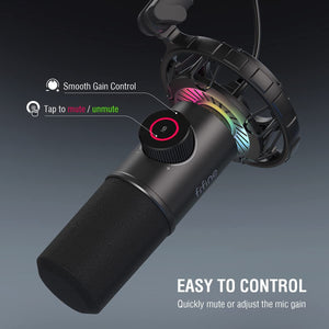 FIFINE K658 USB Dynamic Cardioid Microphone