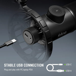 FIFINE K658 USB Dynamic Cardioid Microphone