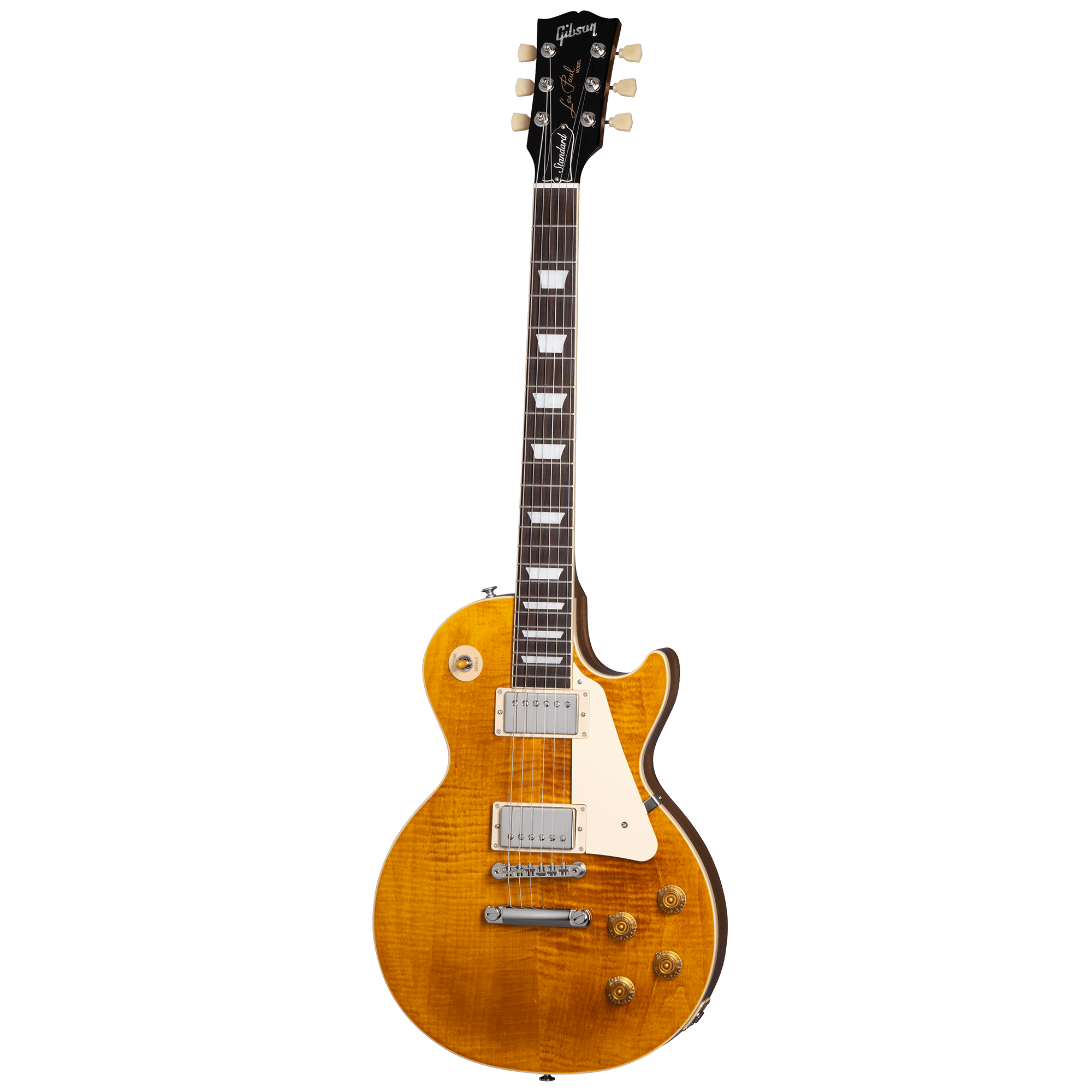 Gibson Les Paul Standard 50s Figured Top Electric Guitar - Honey Amber