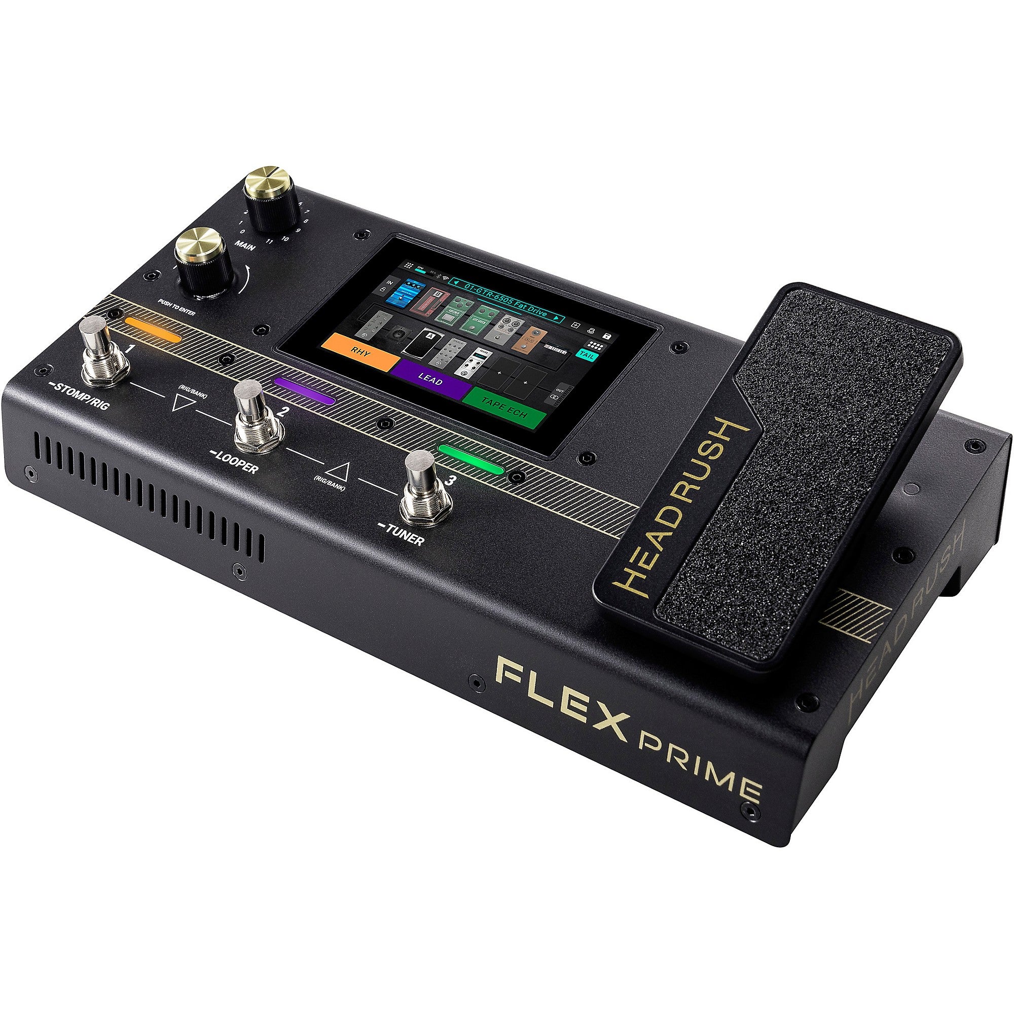 Headrush Flex Prime Guitar Multi-effects/Amp Modeler ( FREE Upgrade Headrush FRFR-GO Desktop Amplifier )