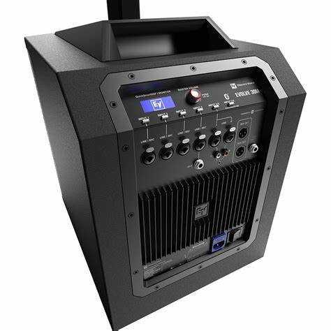 EV Electro-Voice Evolve 30M Powered Column Loudspeaker System - Black