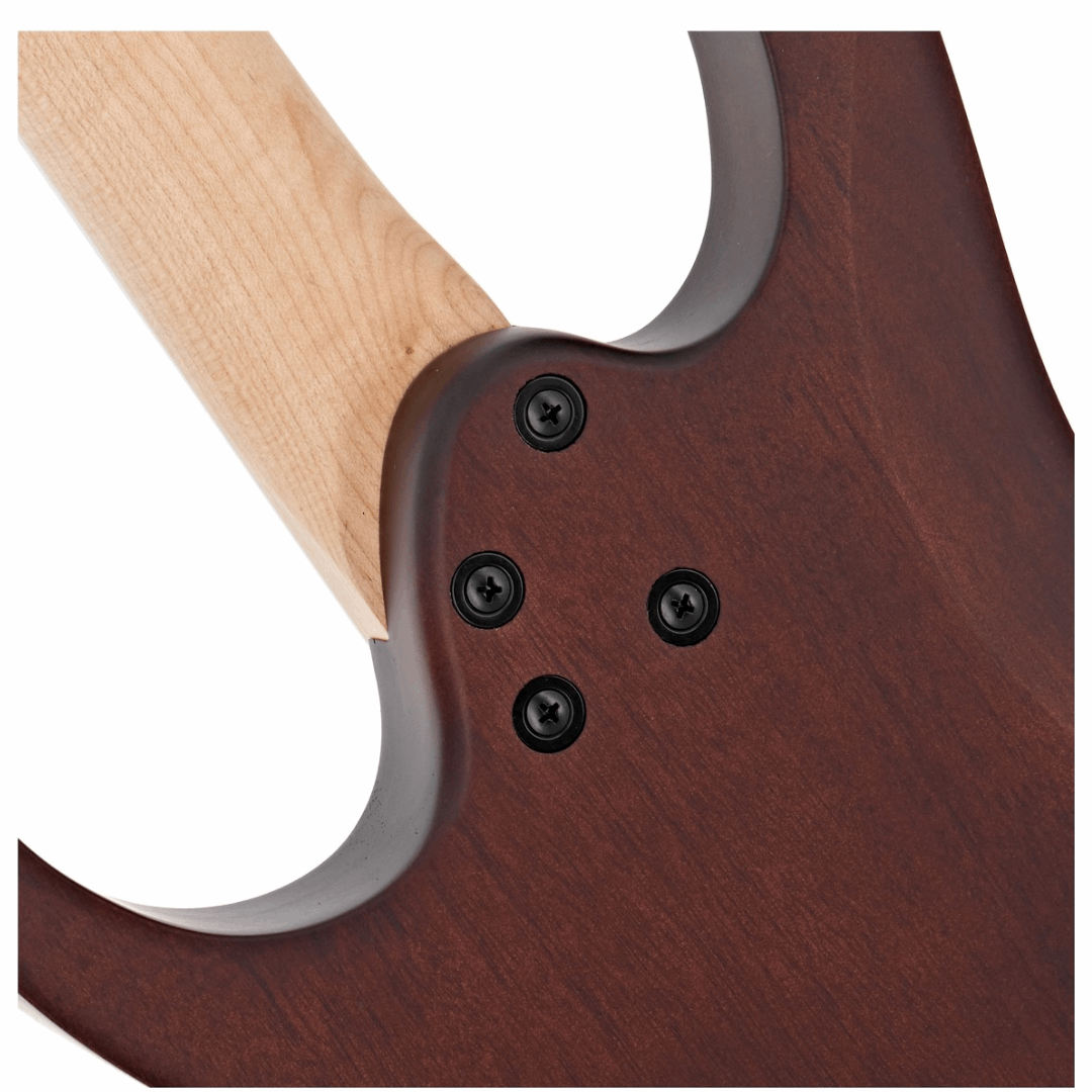IBANEZ GIO SERIES GRG121DX ELECTRIC GUITAR WITH TREATED NEW ZEALAND PINE FINGERBOARD SHARKTOOTH INLAY, WALNUT FLAT (WNF), IBANEZ, ELECTRIC GUITAR, ibanez-electric-guitar-ibagrg121dx-wnf, ZOSO MUSIC SDN BHD