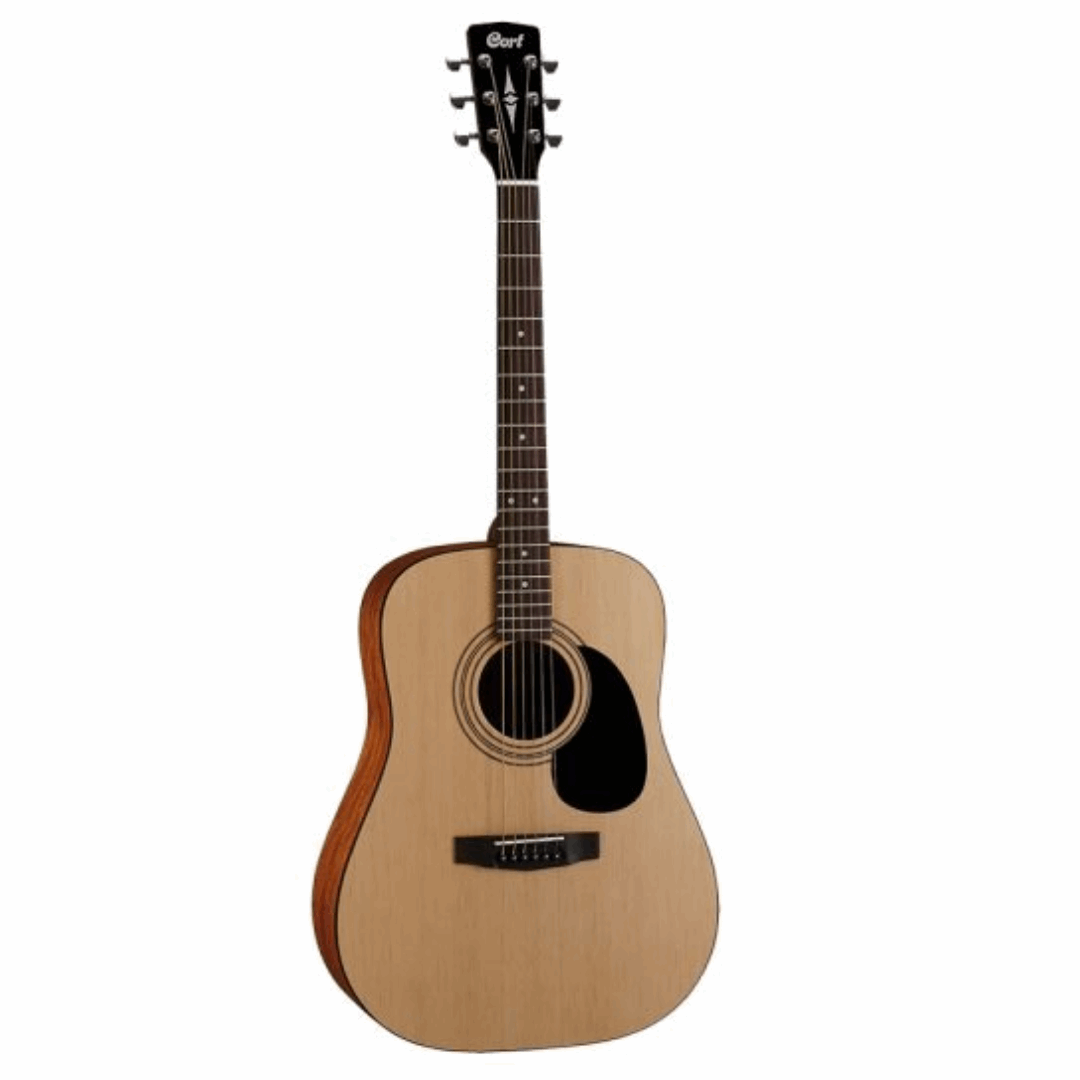 Cort AD-810 Acoustic Guitar With Bag Open Pore | CORT , Zoso Music
