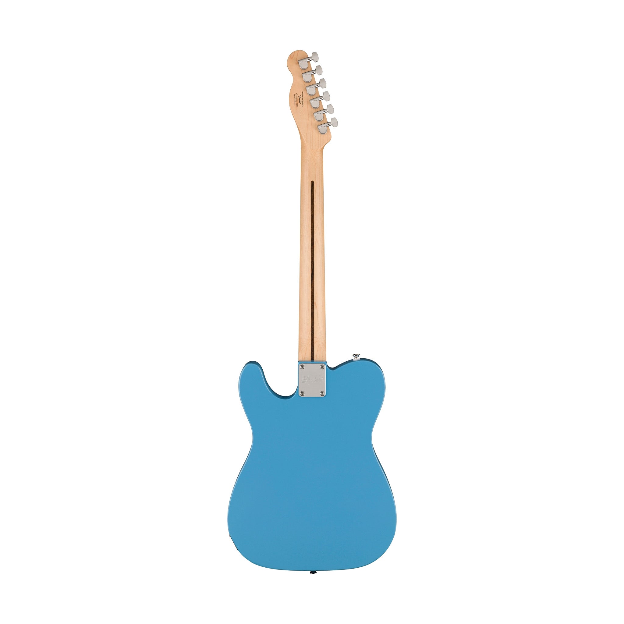 Squier Sonic Telecaster Electric Guitar Bundle w/White Pickguard, Laurel FB, California Blue