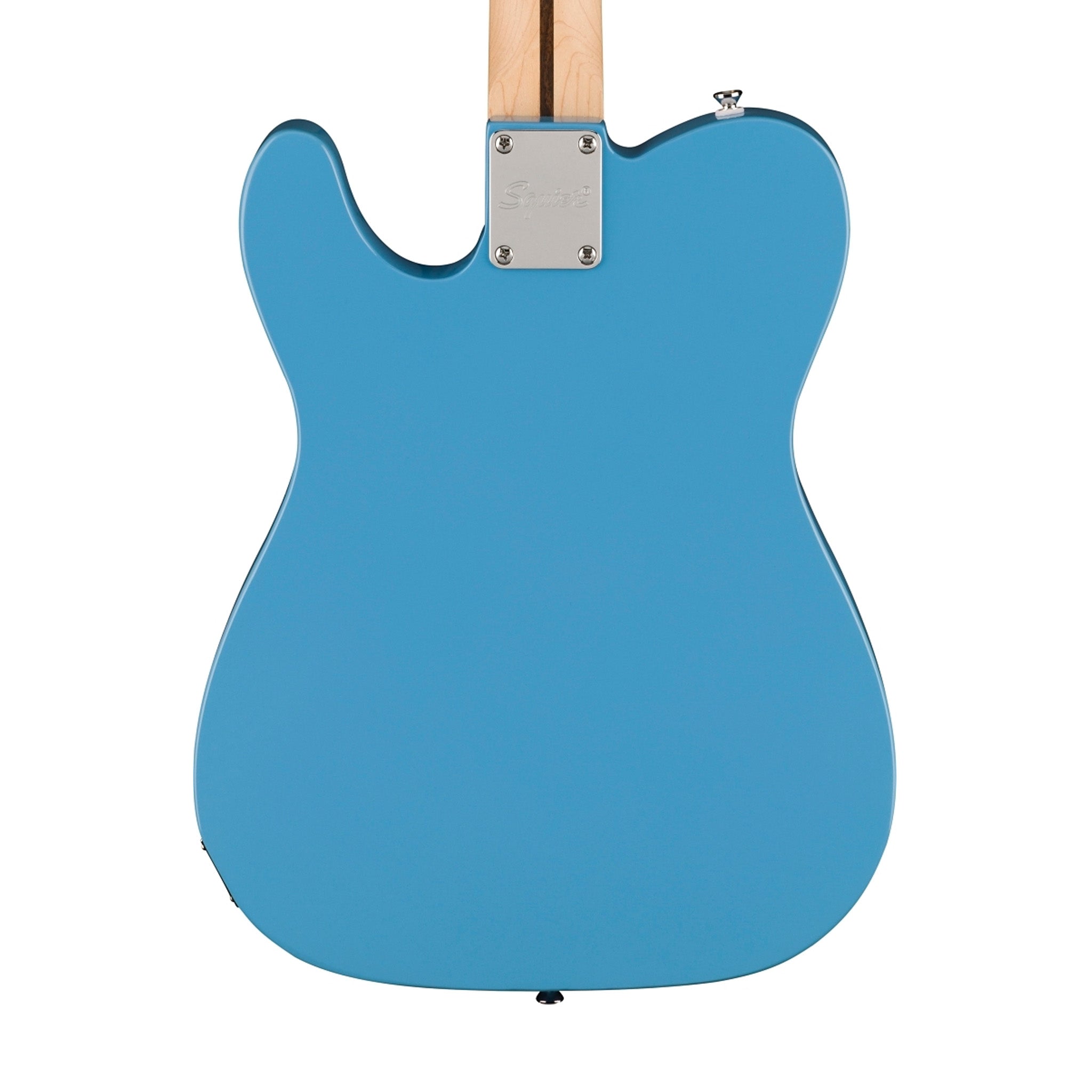 Squier Sonic Telecaster Electric Guitar Bundle w/White Pickguard, Laurel FB, California Blue