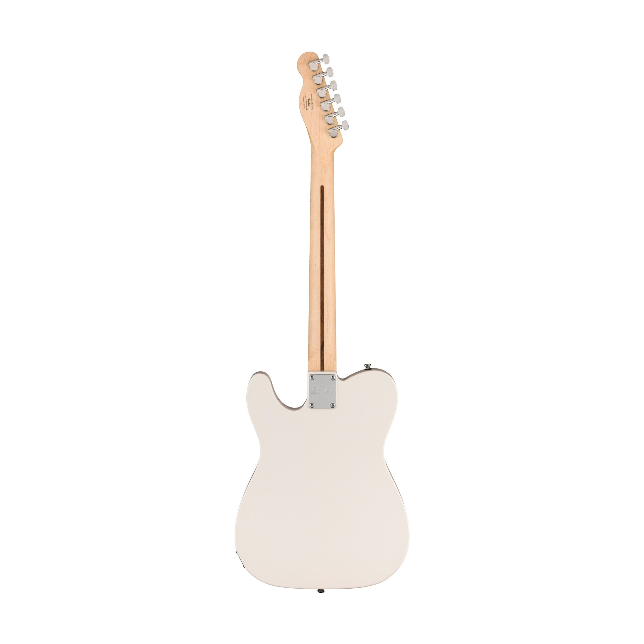 Squier Sonic Esquire H Electric Guitar Bundle w/Black Pickguard, Maple FB, Arctic White