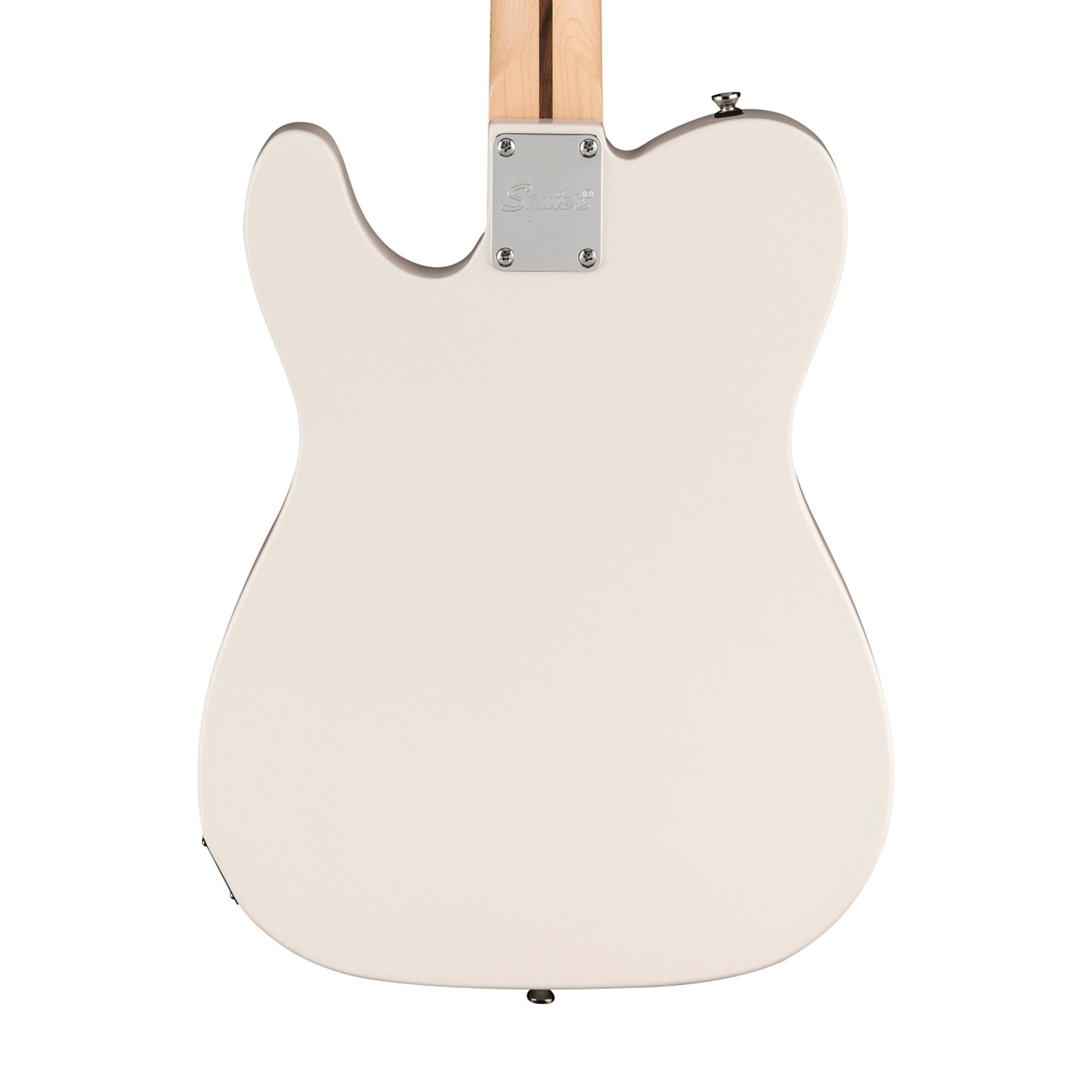 Squier Sonic Esquire H Electric Guitar Bundle w/Black Pickguard, Maple FB, Arctic White