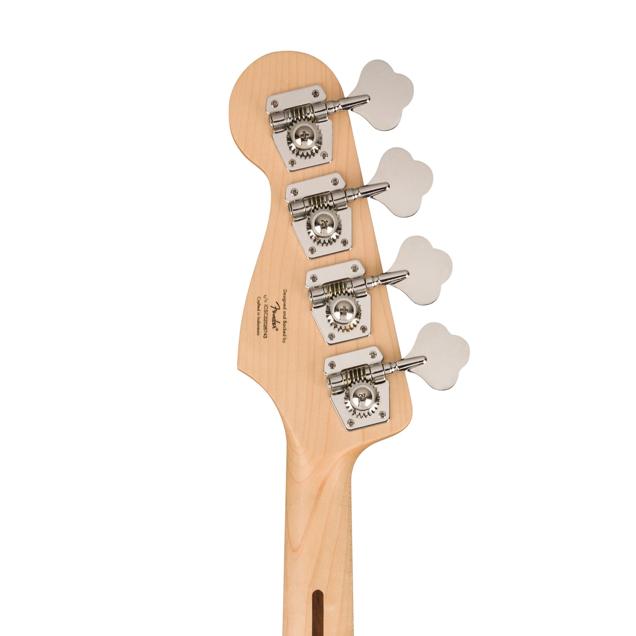 Squier Sonic Precision Bass Guitar Bundle w/White Pickguard, Maple FB, 2-Color Sunburst