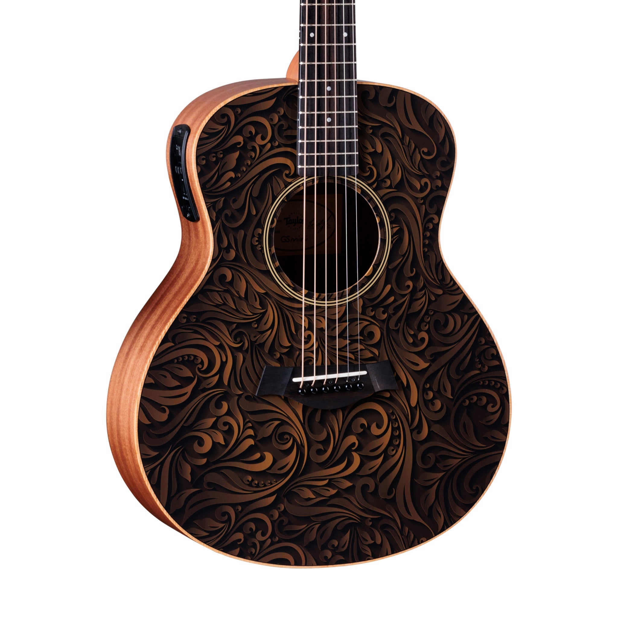 Taylor GS Mini-E Special Edition Acoustic Guitar w/Bag, Paisley Burst | Zoso Music Sdn Bhd
