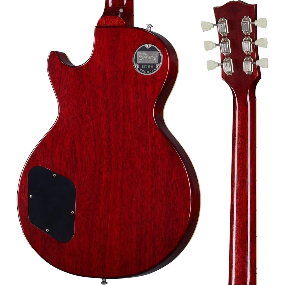 Gibson 1958 Les Paul Standard Reissue Ultra Light Aged Electric Guitar,Bourbon Burst (LPR58ULBBNH1)