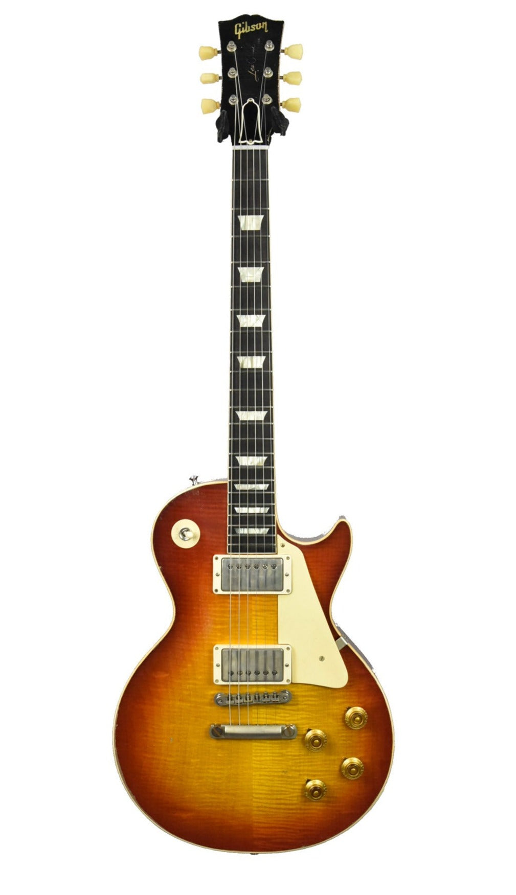 Gibson 1959 Les Paul Standard Reissue Heavy Aged  Electric Guitar, Slow Iced Tea Fade (LPR59HASITFNH1)