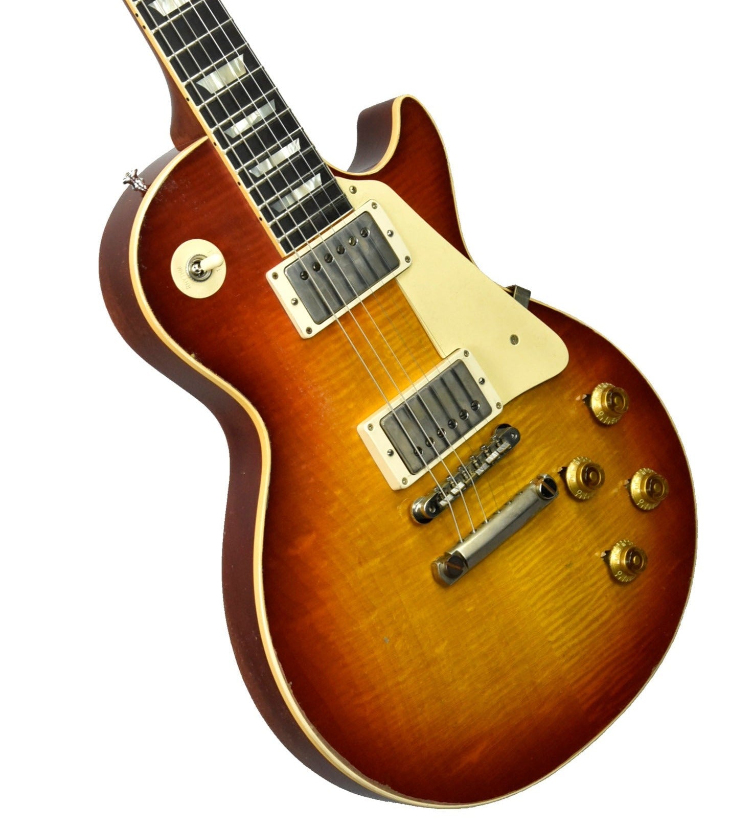 Gibson 1959 Les Paul Standard Reissue Heavy Aged  Electric Guitar, Slow Iced Tea Fade (LPR59HASITFNH1)