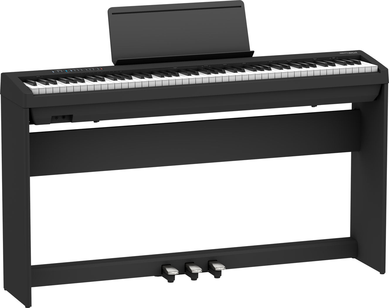 Roland FP-30X Digital Piano 88 keys With Wood stand & Tri Pedal Free with Roland RH-5 Headphone and Piano Bench - Black (FP30X / FP 30X), ROLAND, DIGITAL PIANO, roland-digital-piano-fp30x-bk, ZOSO MUSIC SDN BHD