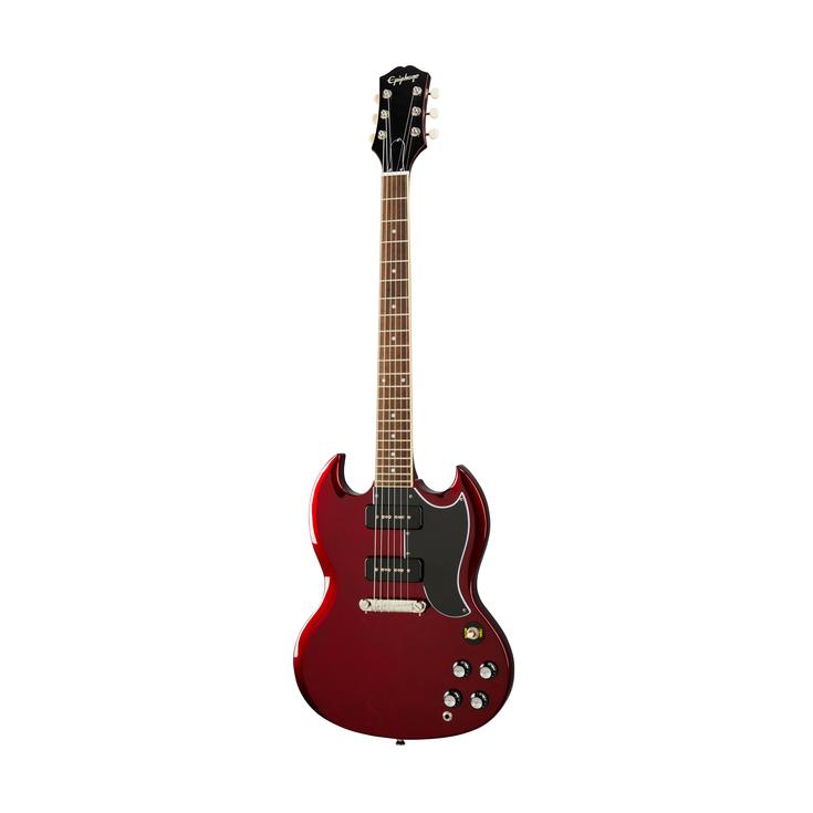 EPIPHONE SG SPECIAL P-90 ELECTRIC GUITAR, SPARKLING BURGUNDY COLOR EISPSBUNH1 | EPIPHONE , Zoso Music
