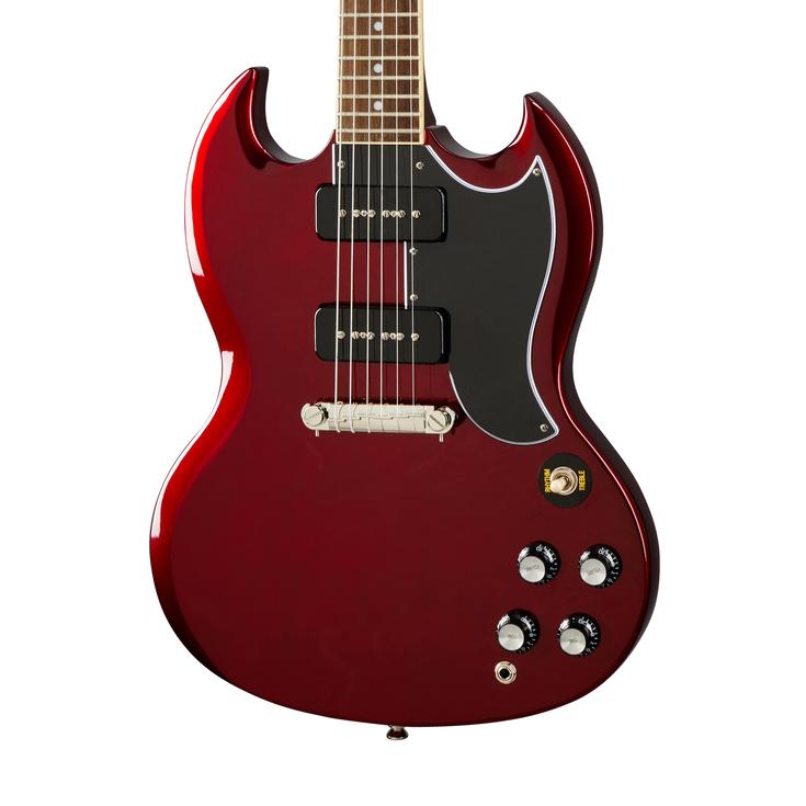 EPIPHONE SG SPECIAL P-90 ELECTRIC GUITAR, SPARKLING BURGUNDY COLOR EISPSBUNH1 | EPIPHONE , Zoso Music